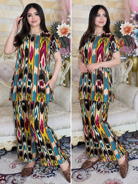 Двойка для женщин, летняя, POPLIN