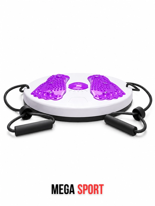 Фитнес-диск Health Disc, вращающийся 3D-массажер с расширителем, в различных цветах