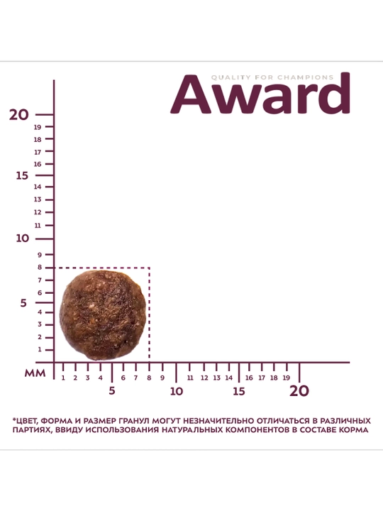 AWARD quruq ozuqa Hairball mushuklar oshqozondan jun chiqorish uchun o'rdak go'shti 400gr