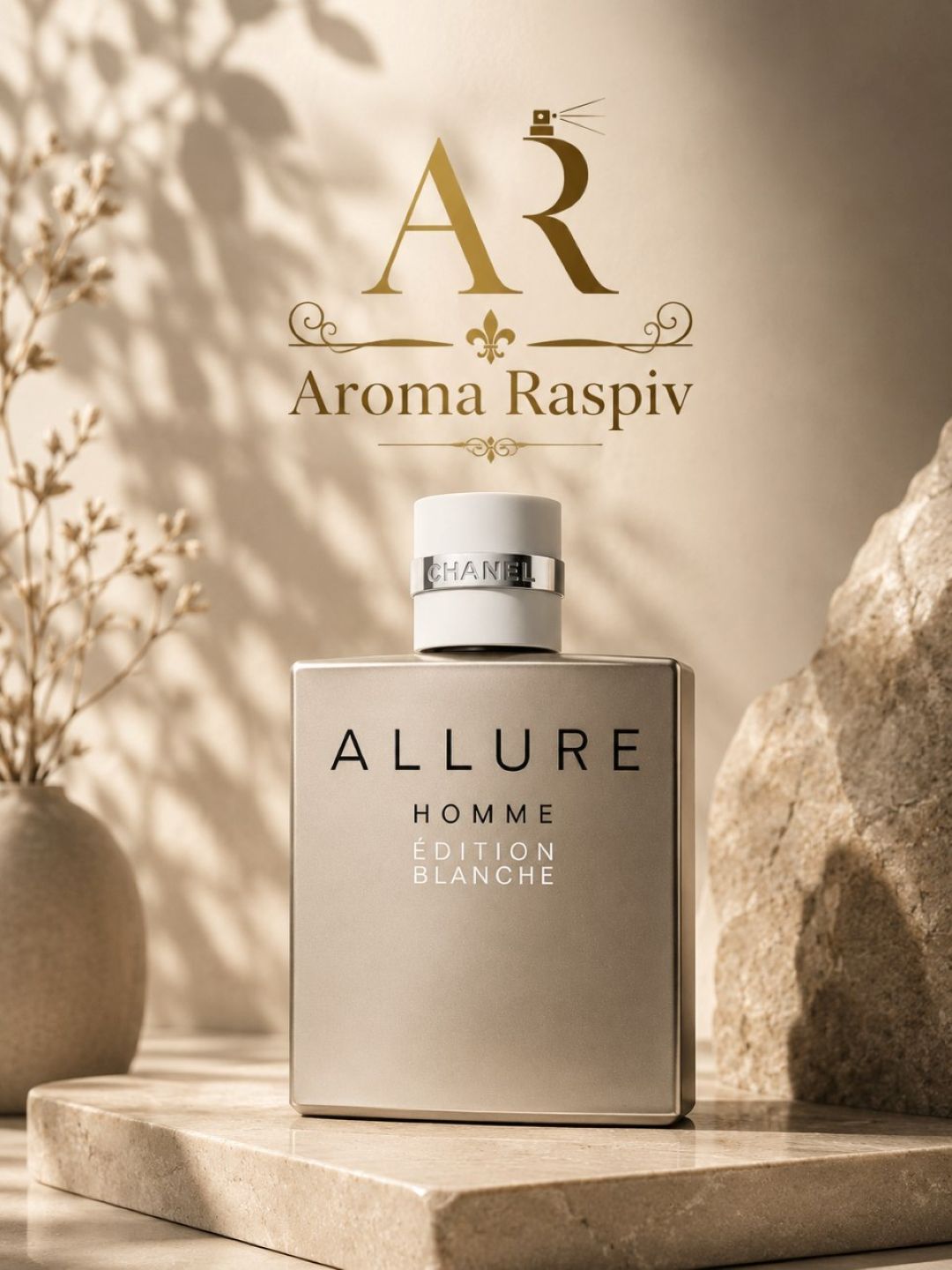 ERKAKLAR UCHUN PARFUMLANGAN SUV, CHANEL ALLURE HOMME EDITION BLANCHE 50 ML,FRANSIYA - 