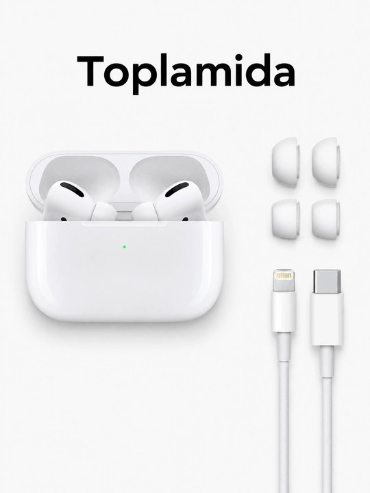 Pods Pro 3 simsiz quloqchinlari (ANC, IP57, Bluetooth, zaryad qutisi)