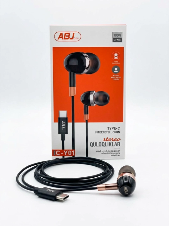 ABJ C-Y01 Type-C simli quloqchin
