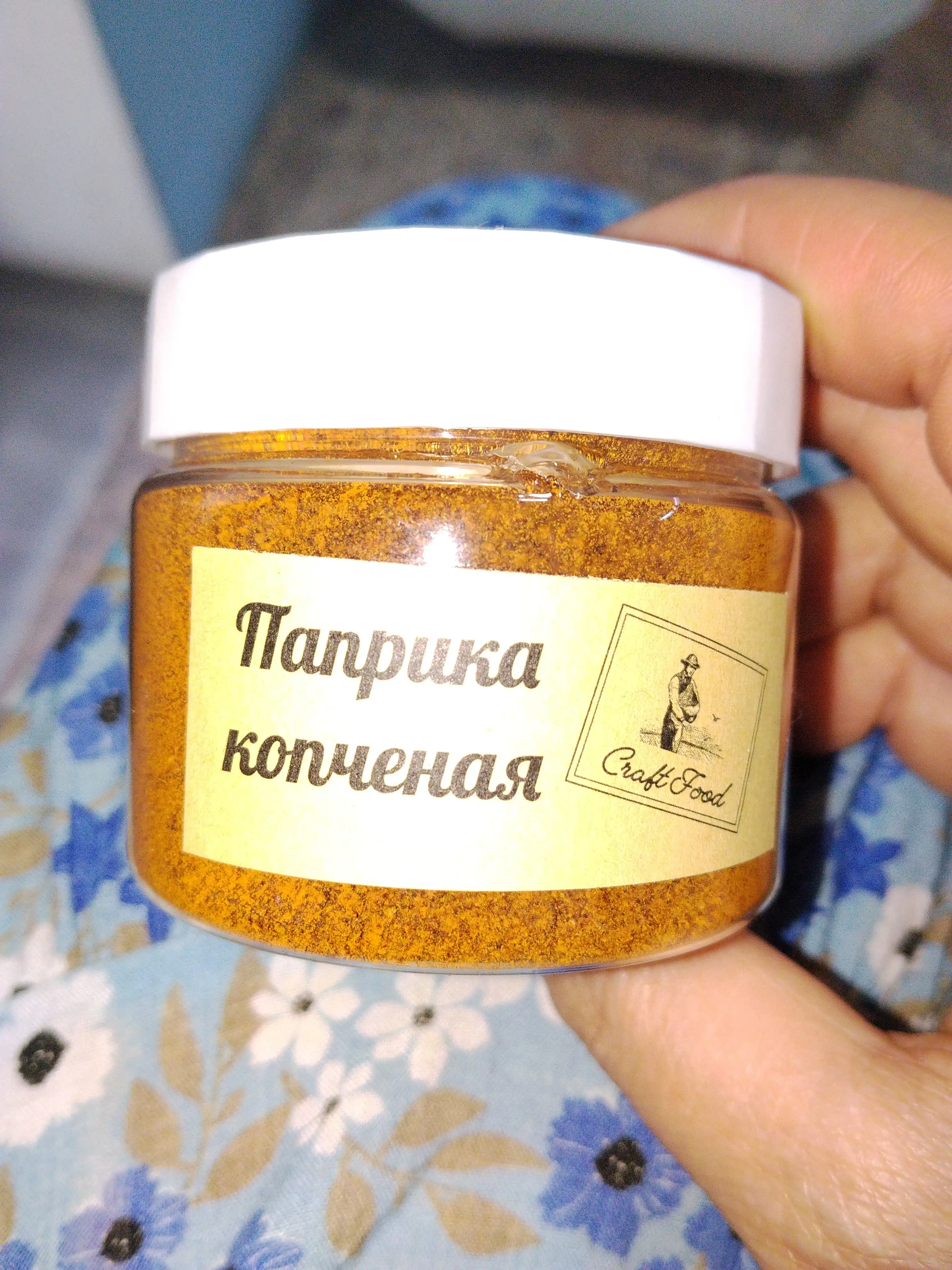 Maydalangan dudlangan paprika "Craft Food", 100 g