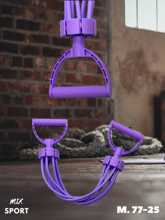 Espander 77-25, qo'l va oyoq uchun espander, fitnes va yoga mashg'ulotlari uchun