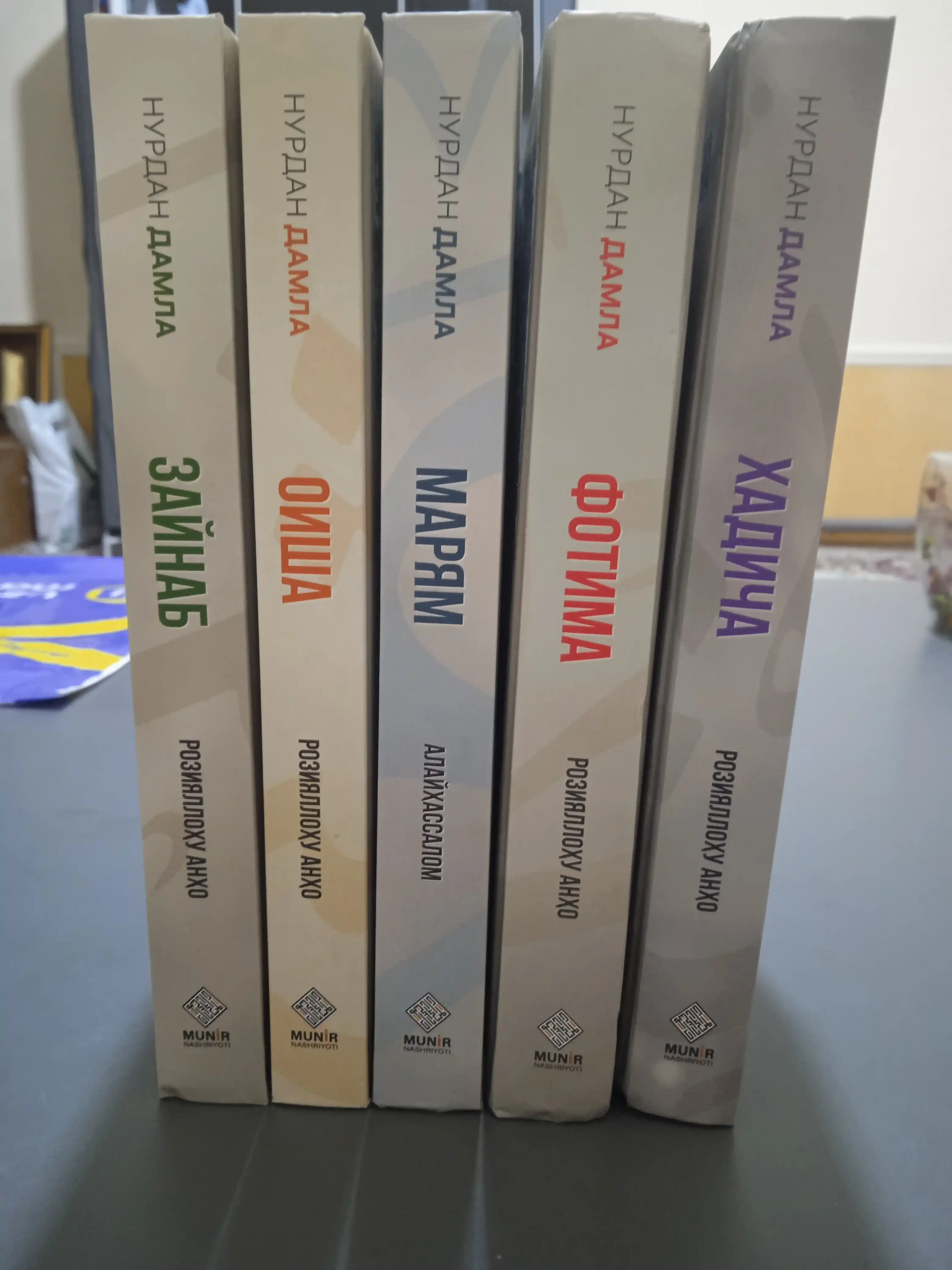 Хадиджа, Фатима, Аиша, Зайнаб, Марьям – комплект книг Нурдан Дамла