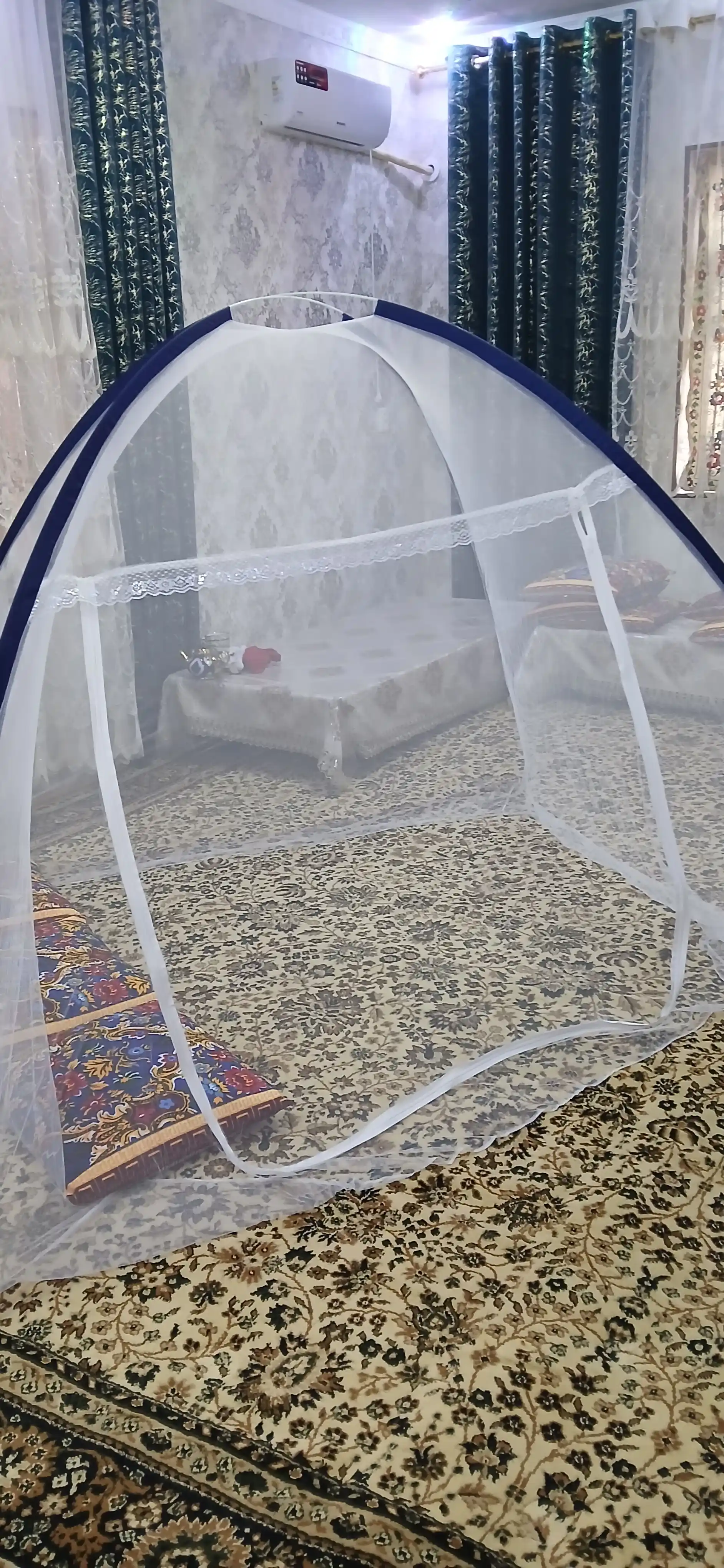 Chivinlarga qarshi to'r, pashshaxona, 240 sm ga 240 sm