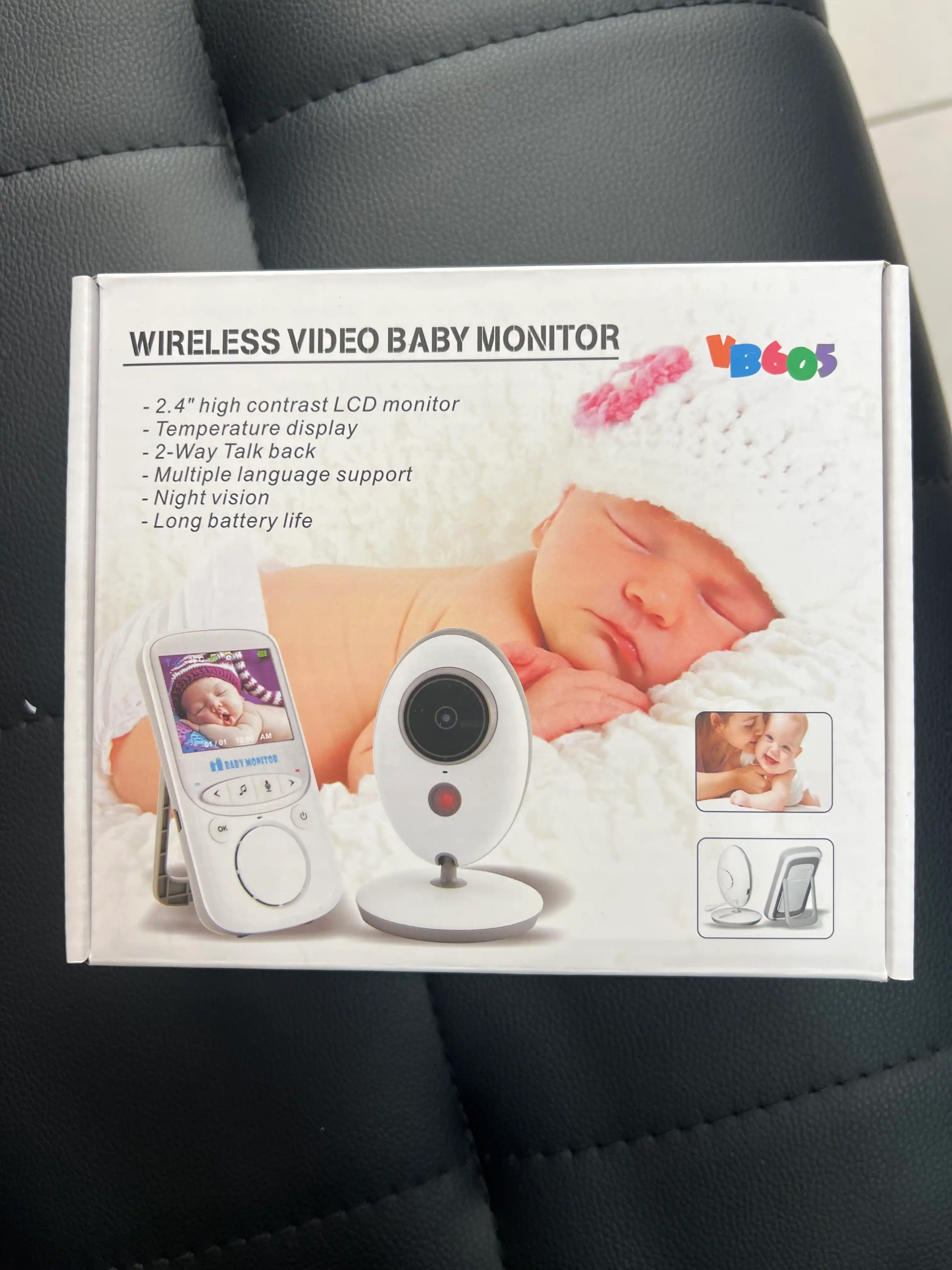 Simsiz video chaqaloq monitori (VB605) — farzandingizni doimo nazorat qilish uchun