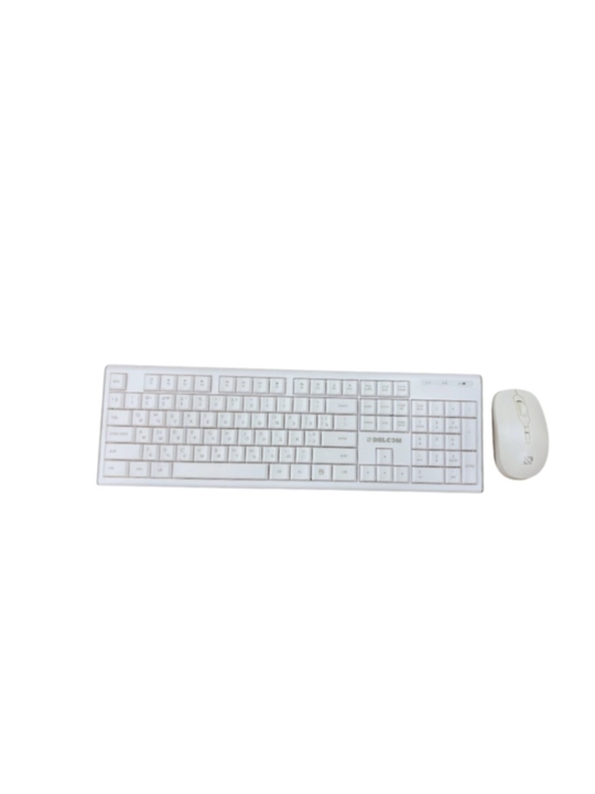 DK-810 white klaviatura va sichqonchalar to‘plami - 