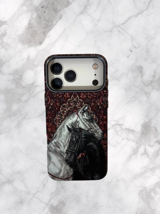 IPhone 17 Pro / Pro Max / 17 Air uchun Luxo Life karbon magnitli g‘ilof Anti-shock