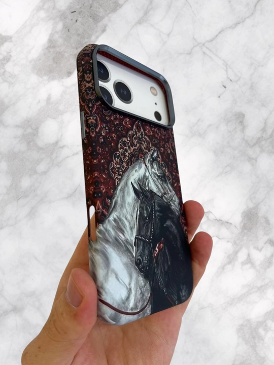 IPhone 17 Pro / Pro Max / 17 Air uchun Luxo Life karbon magnitli g‘ilof Anti-shock