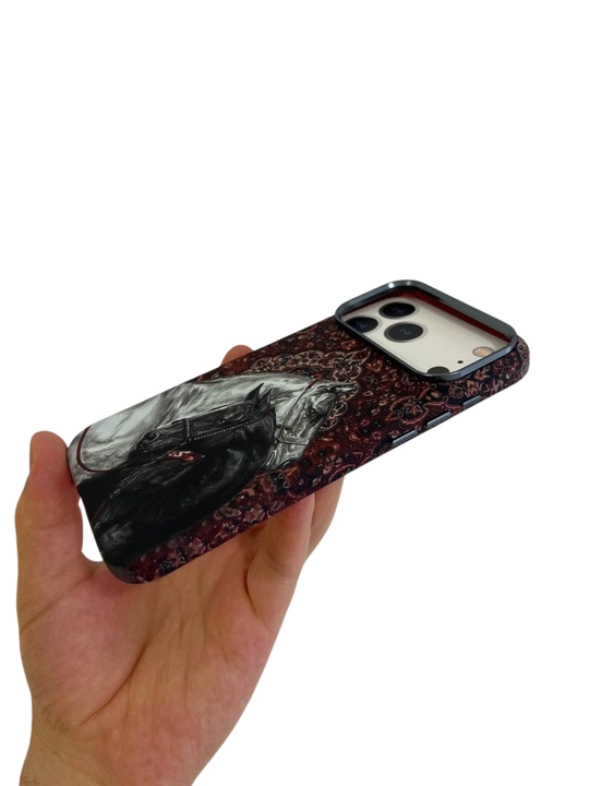 IPhone 17 Pro / Pro Max / 17 Air uchun Luxo Life karbon magnitli g‘ilof Anti-shock