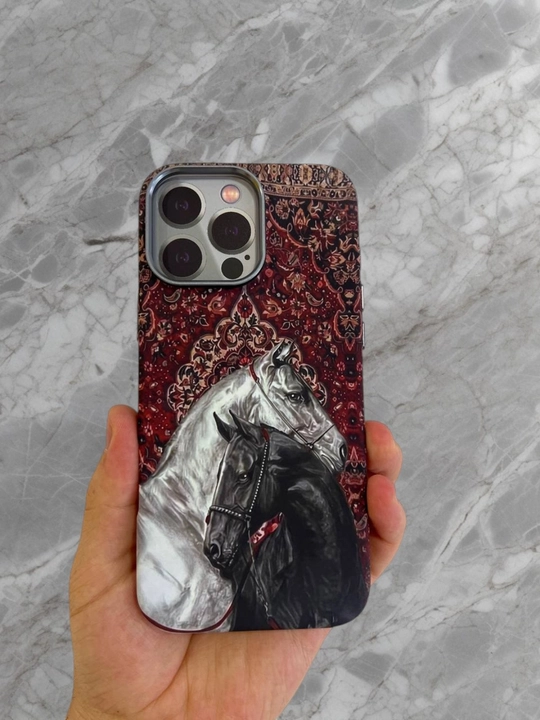 IPhone 17 Pro / Pro Max / 17 Air uchun Luxo Life karbon magnitli g‘ilof Anti-shock