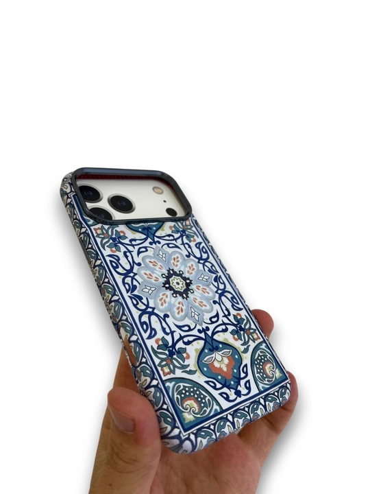 IPhone 17 Pro / Pro Max / 17 Air uchun Luxo Life karbon magnitli g‘ilof Anti-shock