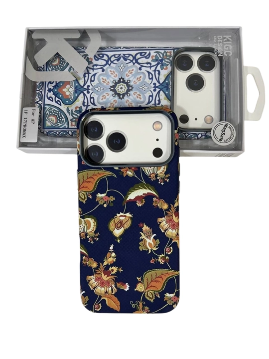 IPhone 17 Pro / Pro Max / 17 Air uchun Luxo Life karbon magnitli g‘ilof Anti-shock