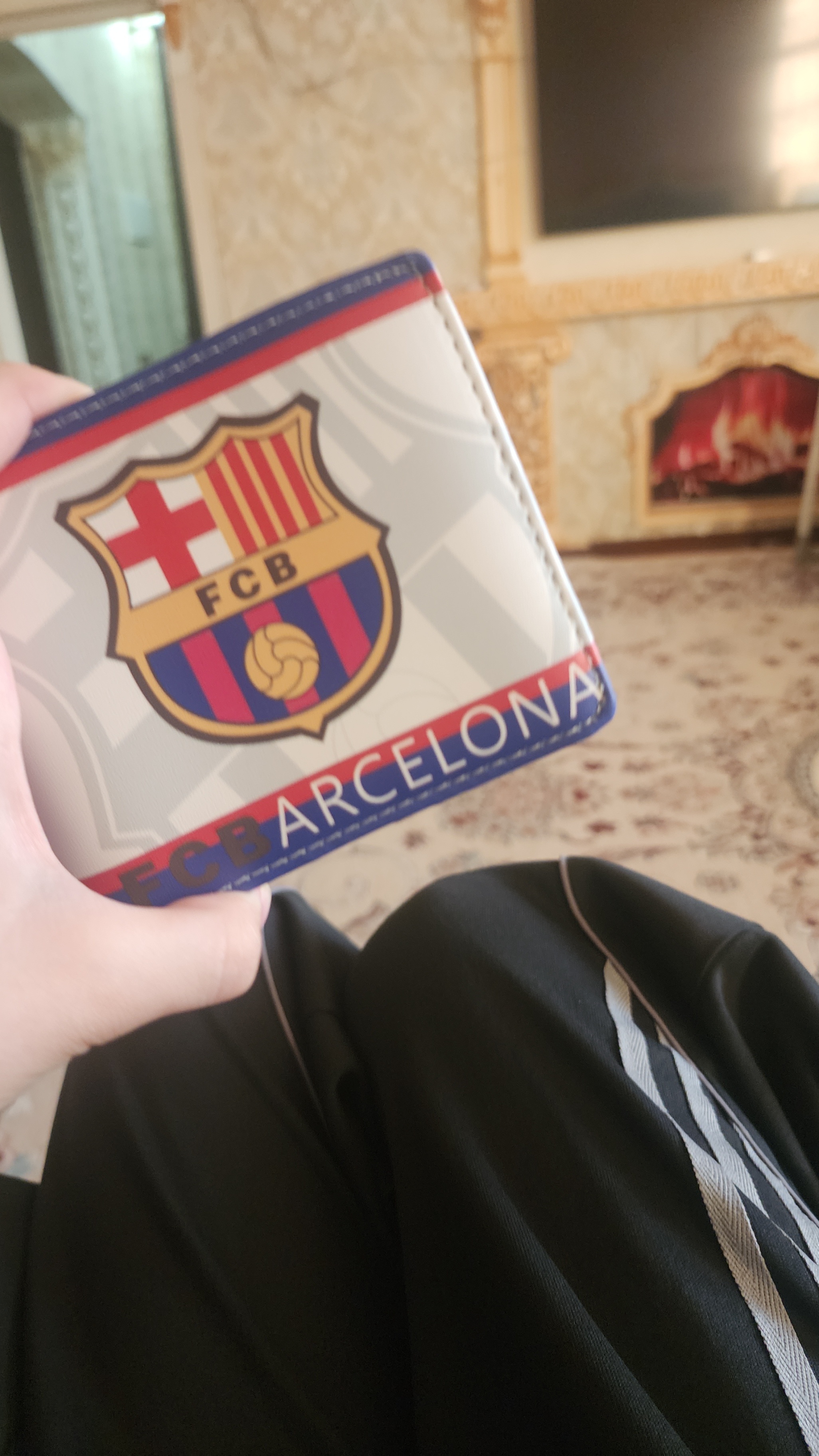 Премиум кошелек с футбольными клубами – Real Madrid, Barcelona, Arsenal
