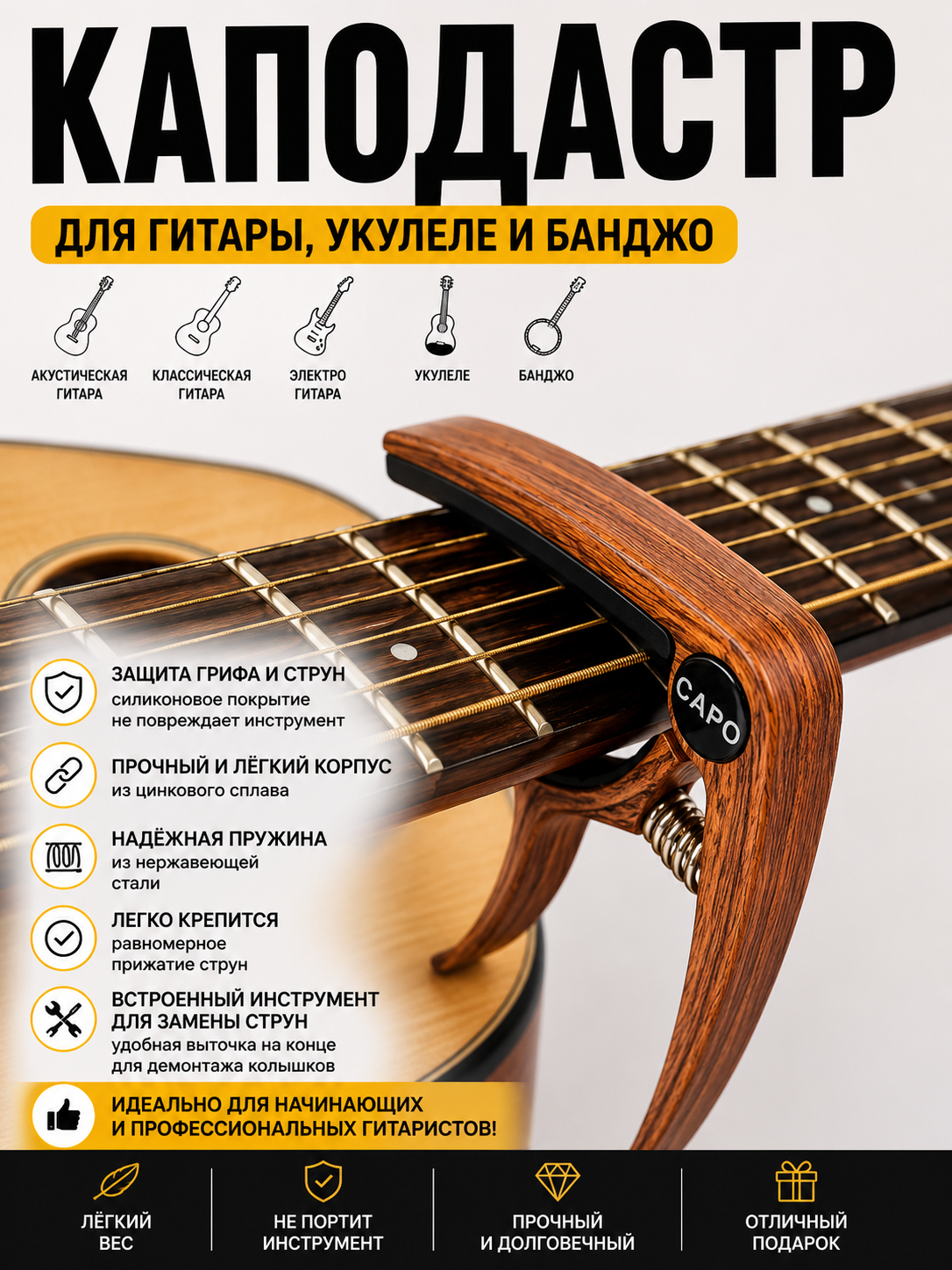Gitara kapodastri