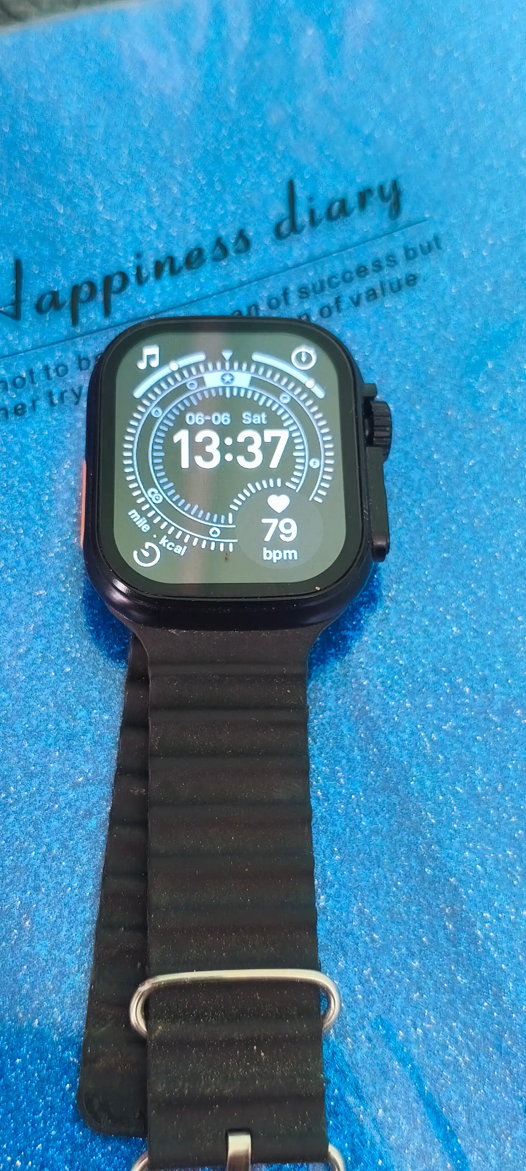 Iwatch aqlli soati, Bluetooth sensorli ekran Android iOS