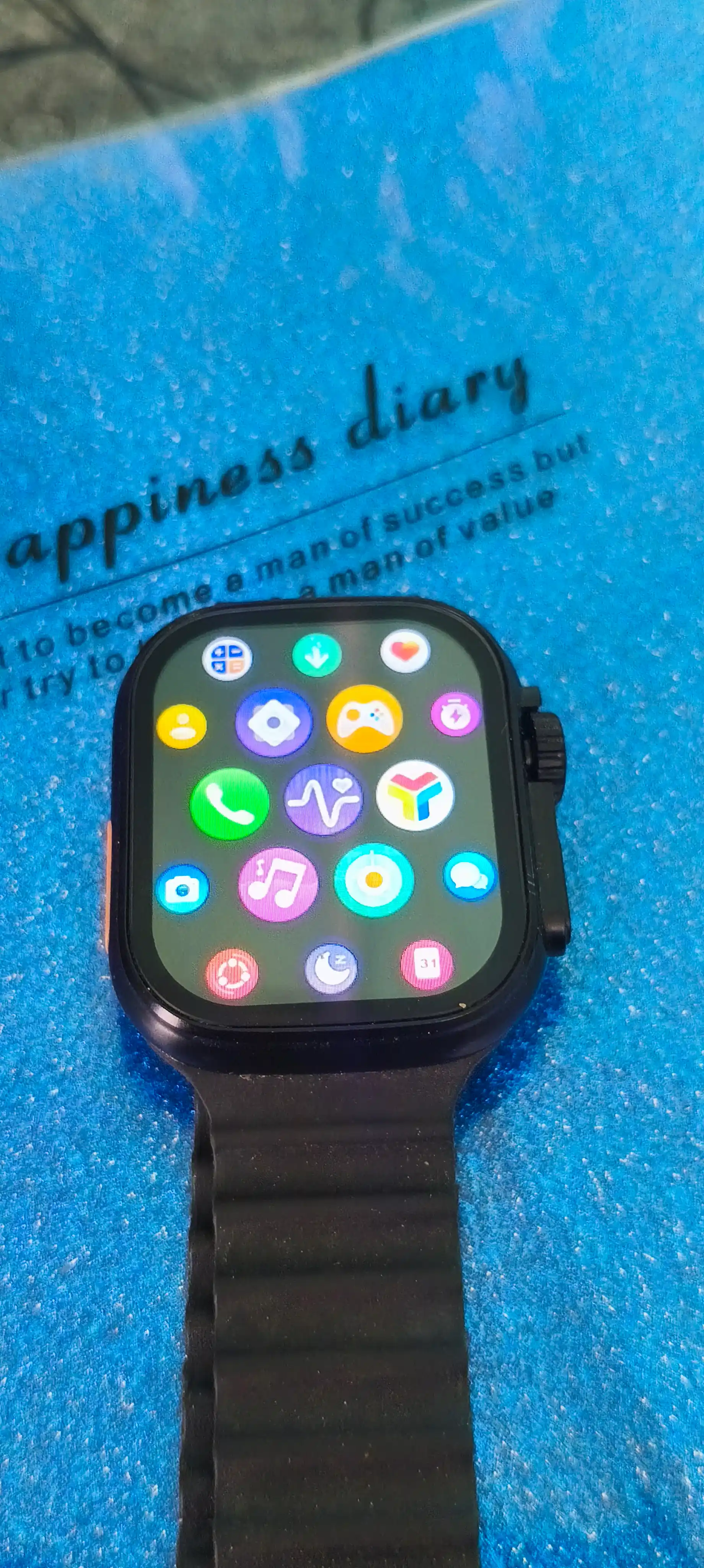 Iwatch aqlli soati, Bluetooth sensorli ekran Android iOS