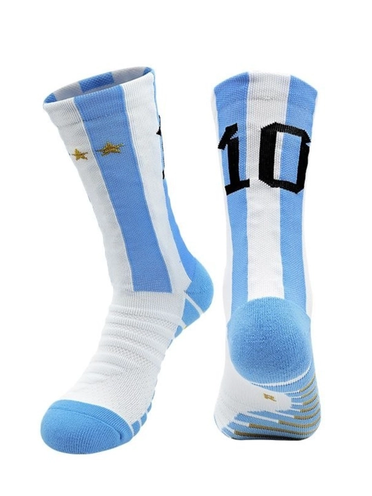 Futbol uslubidagi baland sport paypoqlari No10 - 