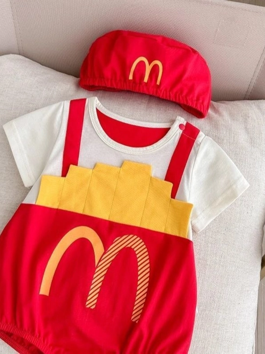 Боди малышам, летний комплект, панама, носки, унисекс, 0-24 месяца, летний костюм