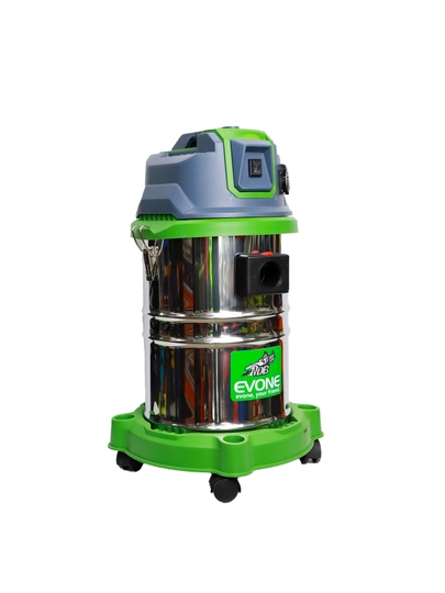 Промышленный пылесос, 1500W–4500W, 20–80 литров, для сухой и влажной уборки