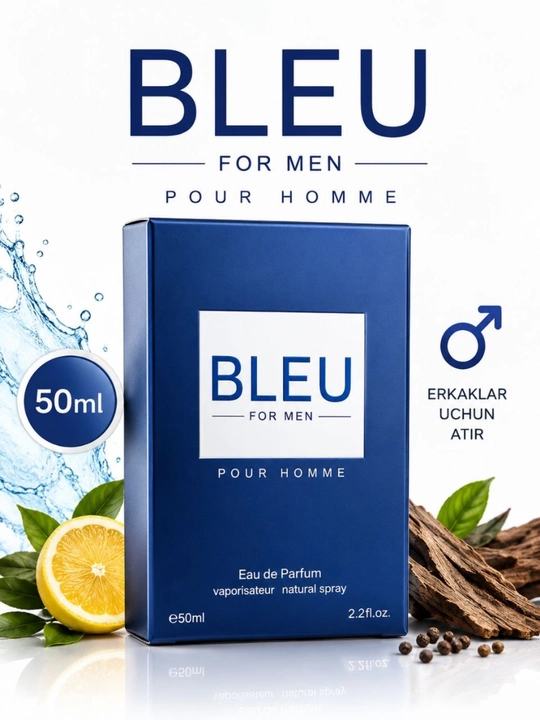 Erkaklar uchun atir, 100 ml, 50 ml