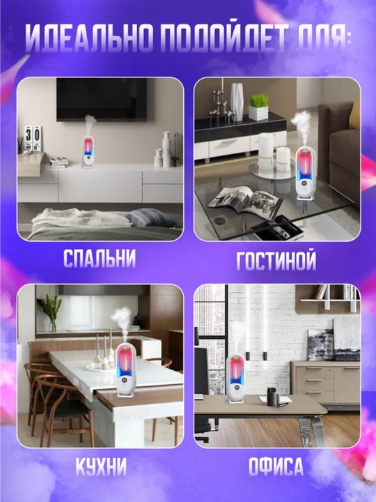Автоматический освежитель воздуха для дома, аромадиффузор плюс 1 флакон в подарок, NS-08