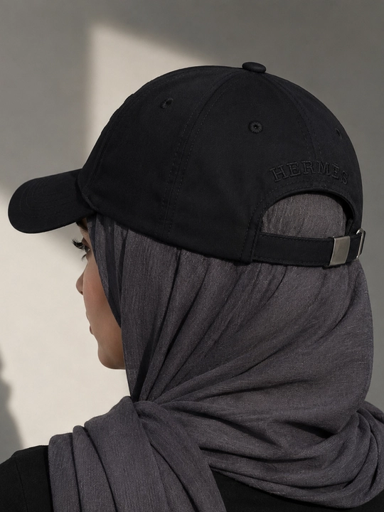 Ayollar uchun beysbolka kepka, paxtali material, sozlanadigan o‘lcham 55–60 sm