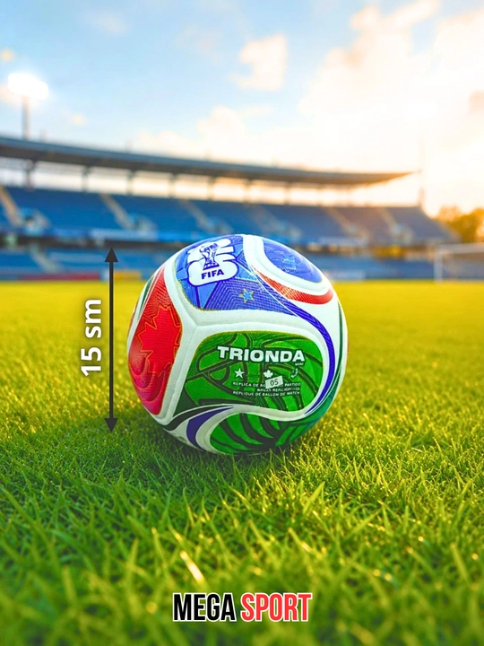 TRIONDA bolalar futbol to‘pi, o‘lchami 3, quyma va tikilgan versiyalarida mavjud