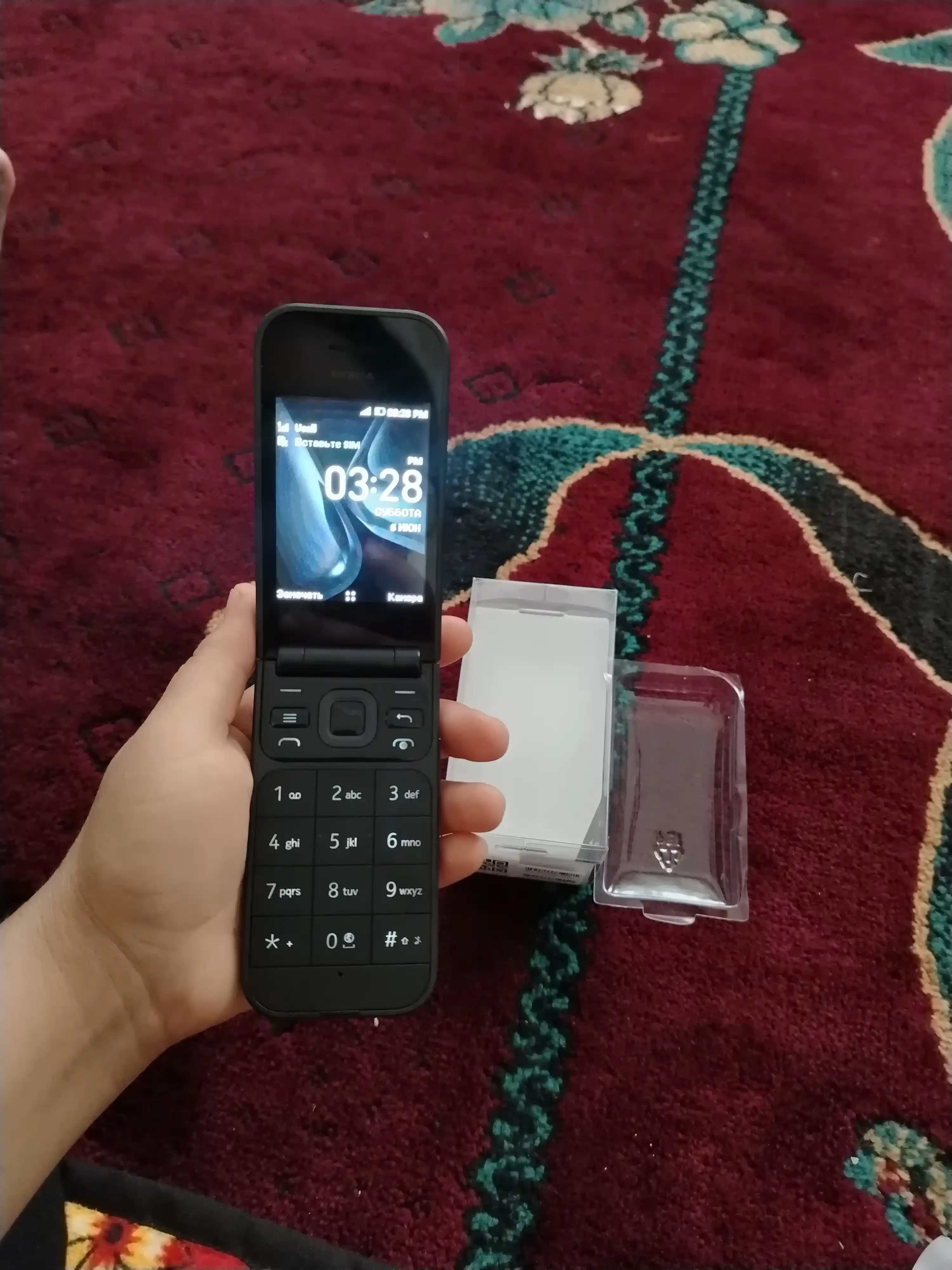 Nokia 2720 Afsonaviy sinalgan legendarniy Brend  endi yana Sotuvda ulgurib qoling 2 ta sim