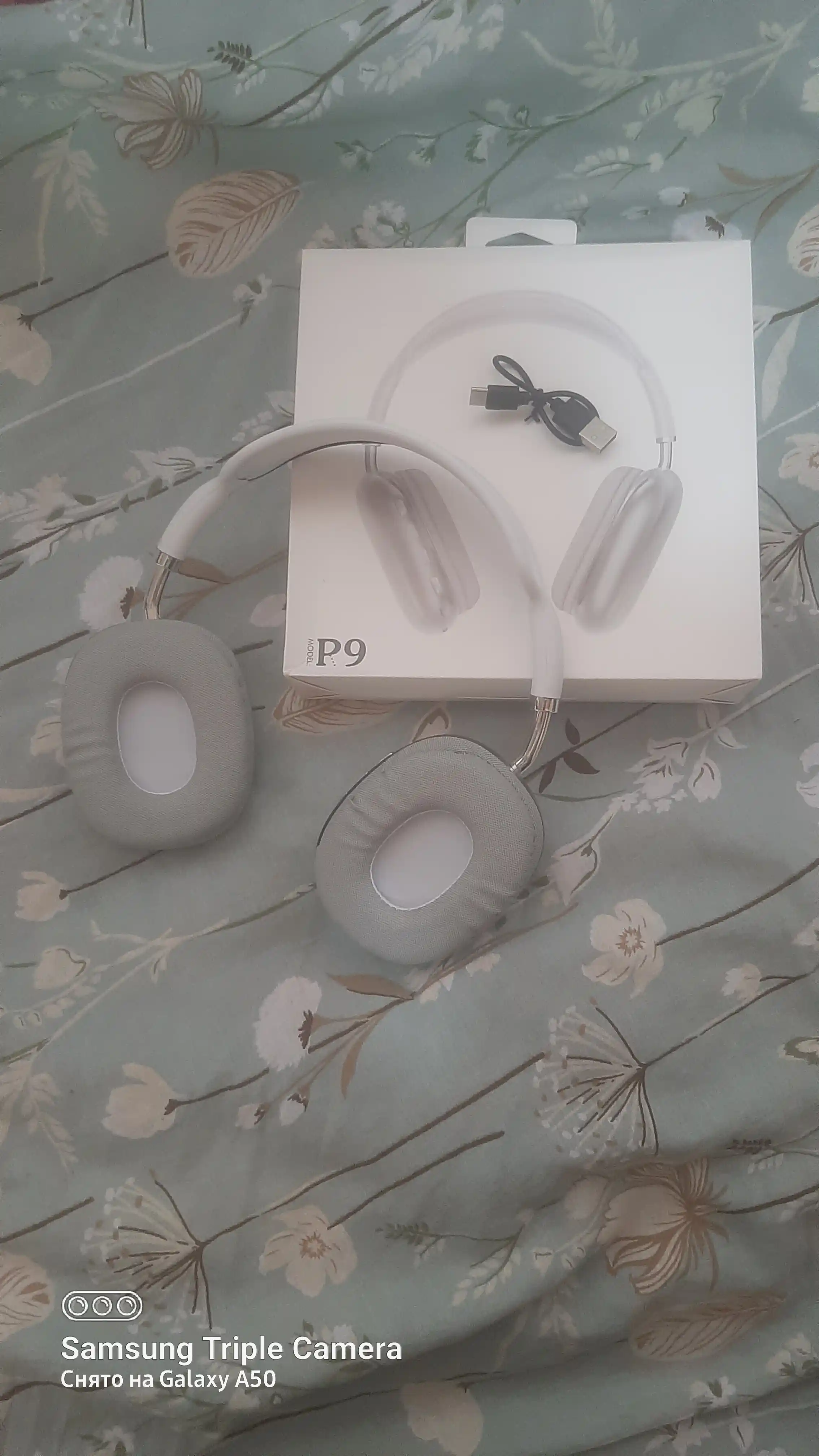 Simsiz Bluetooth quloqchinlar, P9, mikrofonli, to'liq o'lchamli