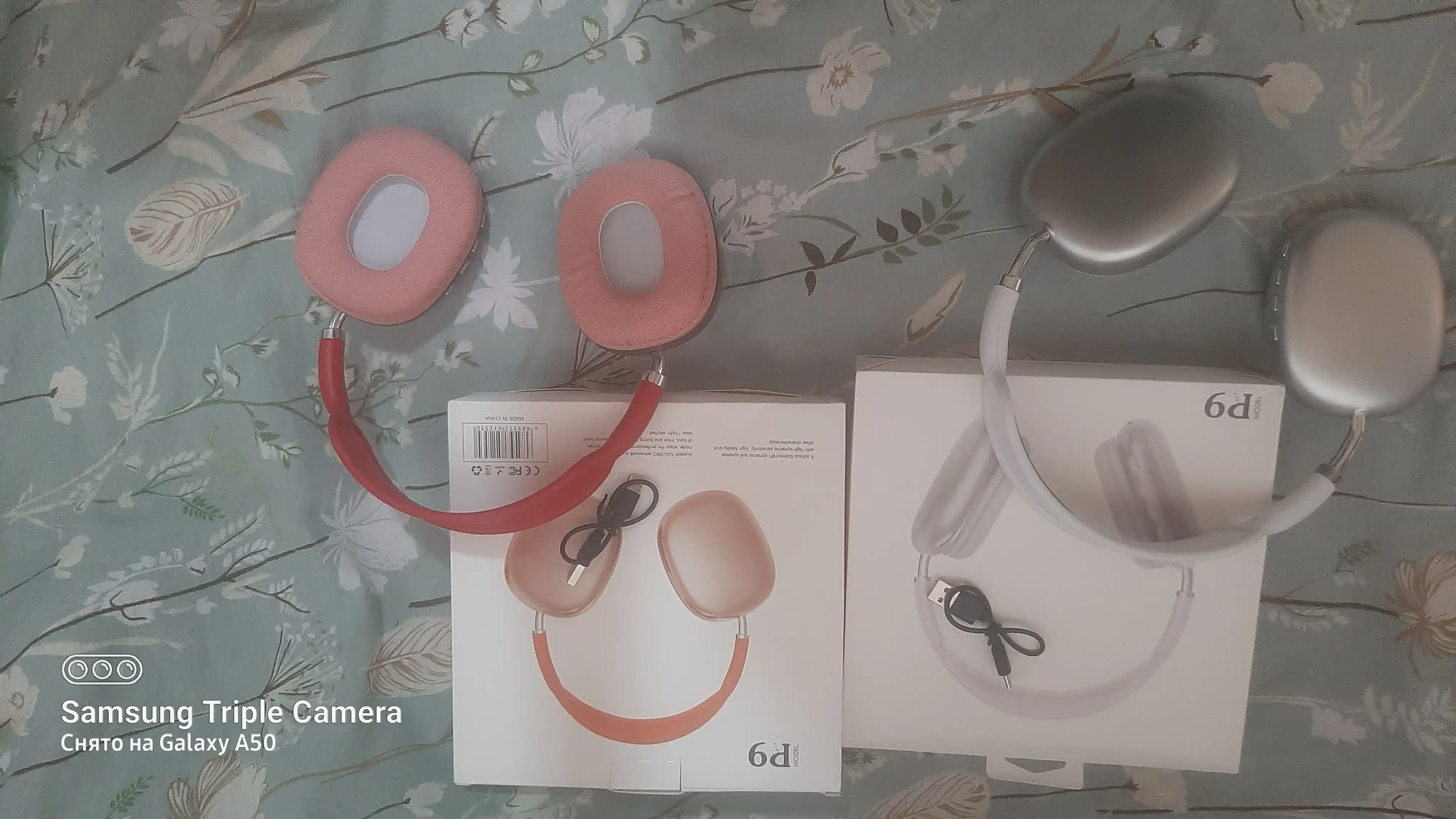 Simsiz Bluetooth quloqchinlar, P9, mikrofonli, to'liq o'lchamli