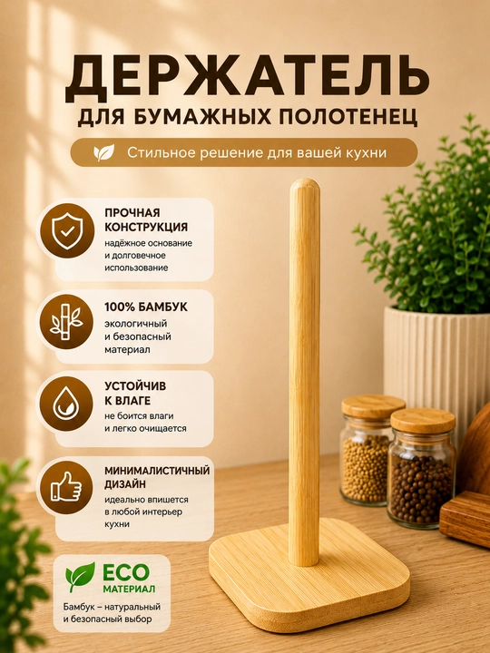 Держатель для бумажных полотенец, подставка для полотенец, кухонный аксессуар