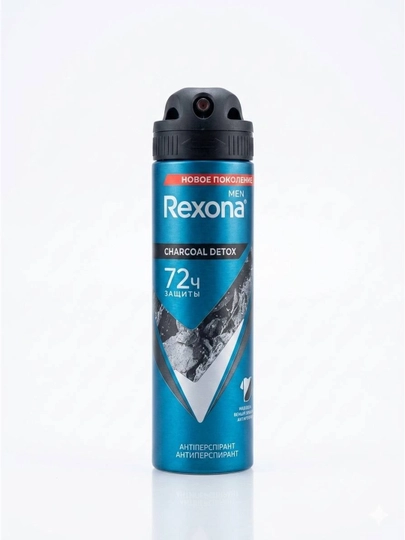 Дезодорант Rexona Men Charcoal для мужчин, 150 мл - 