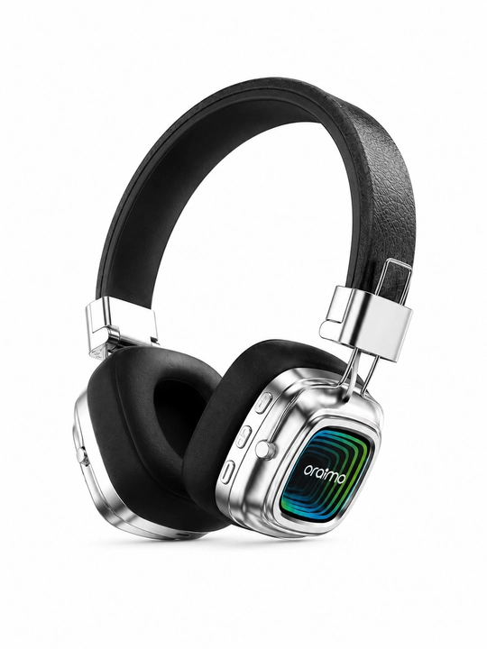 Oraimo TURE R-30 RGB Wireless Headphone – Simsiz Stereo Quloqchin, RGB Yoritgich,