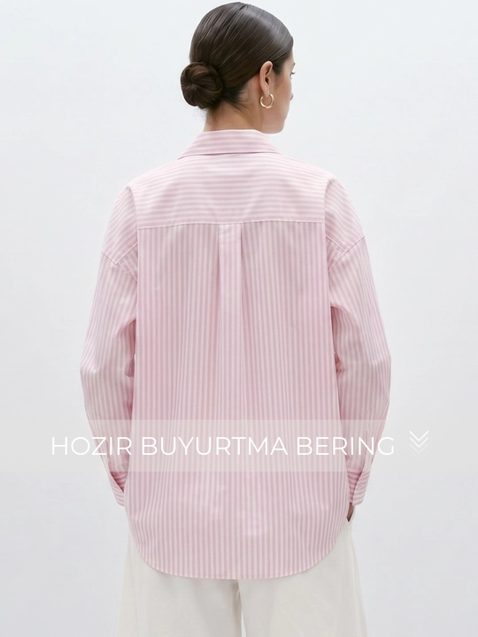 Rubashka ayollar uchun chiziqli – UNCHA STORE