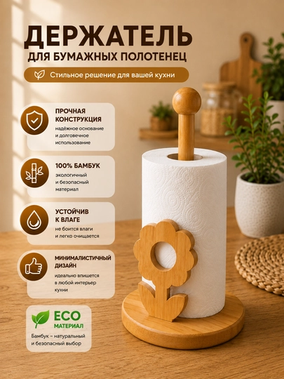 Держатель для бумажных полотенец, подставка для полотенец, кухонный аксессуар