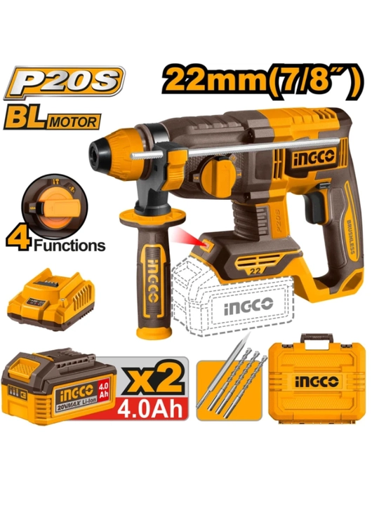 INGCO CRHLI212282 simsiz bolg'acha matkap - 
