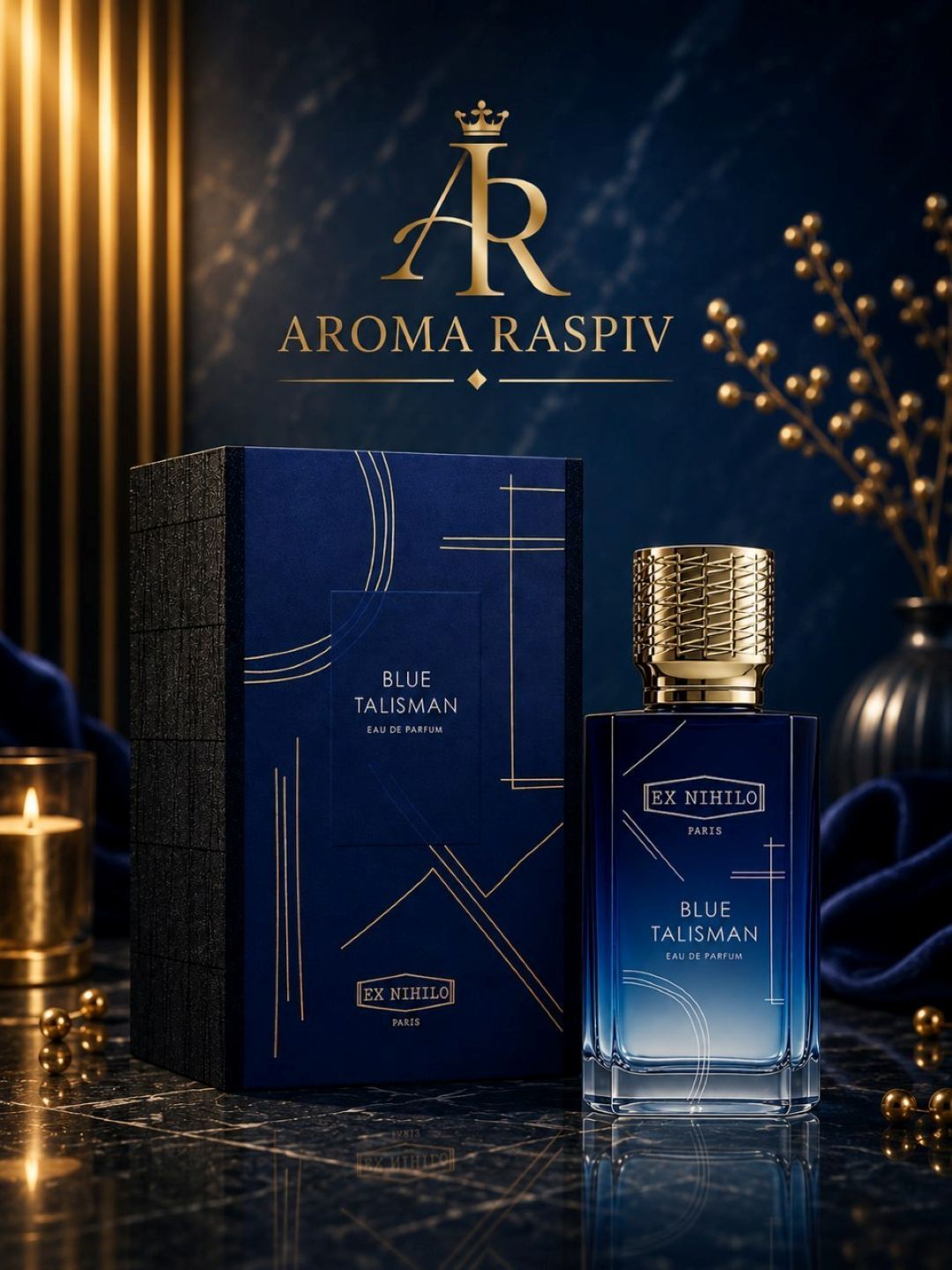 Ayollar va erkaklar uchun xushbo‘y suv, EX NIHILO BLUE TALISMAN 100ML, FRANSIYA - 