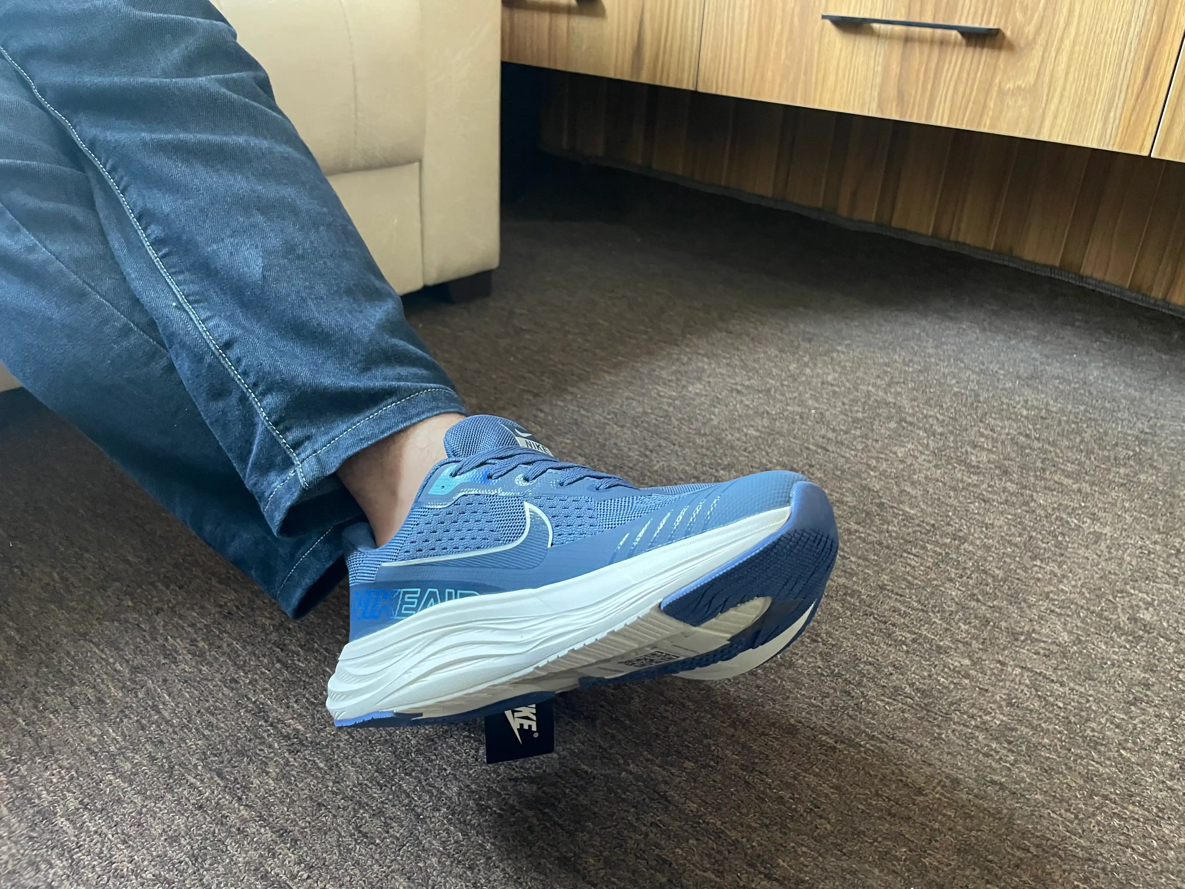 Выбирайте на 1 размер больше! Мужские кроссовки Nike Air, размер 40-45