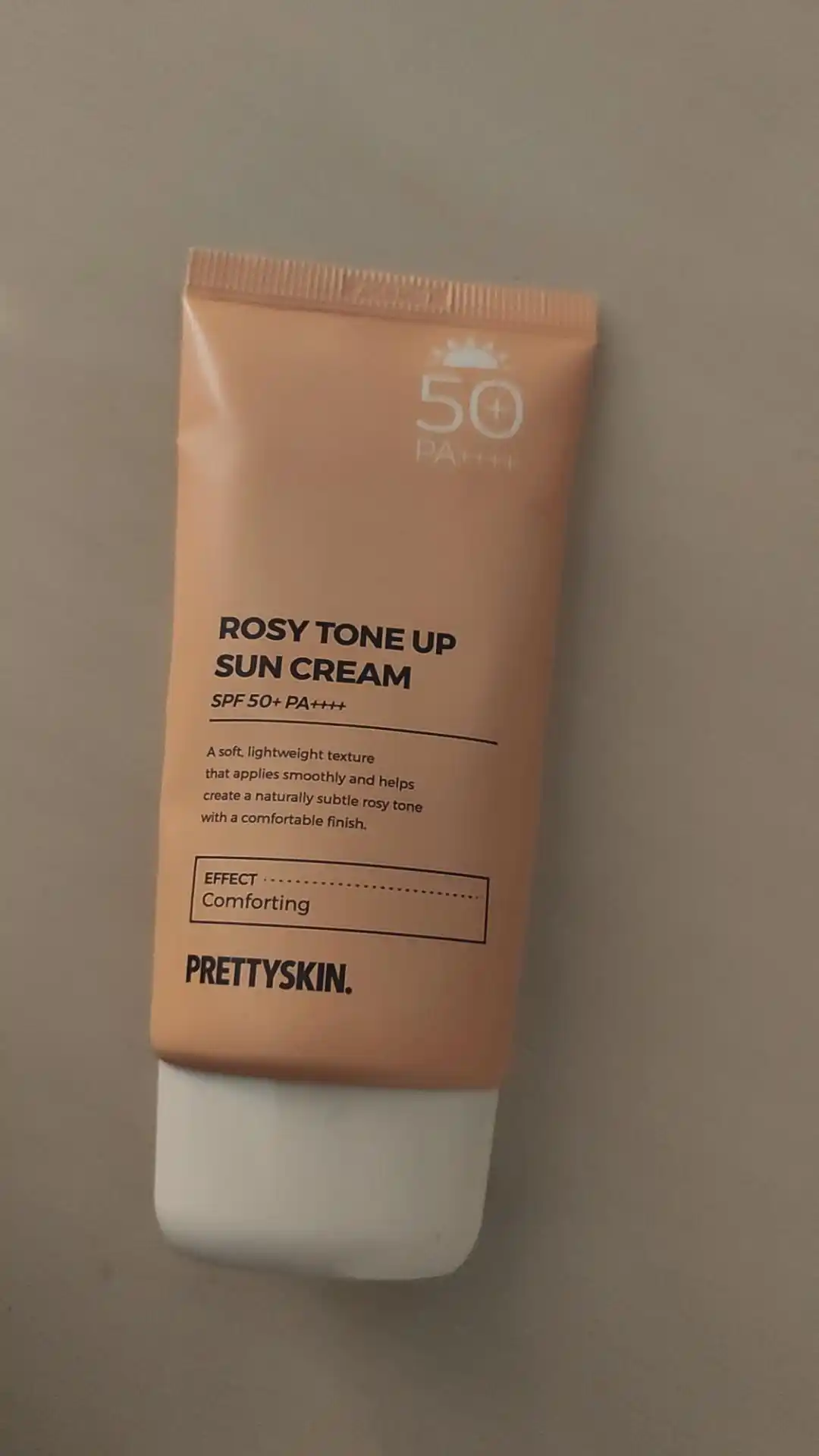 SPF50 + quyoshdan himoya qiluvchi yuz kremi, koreys rangini yo'qotmaydi, PrettySkin, 70ml