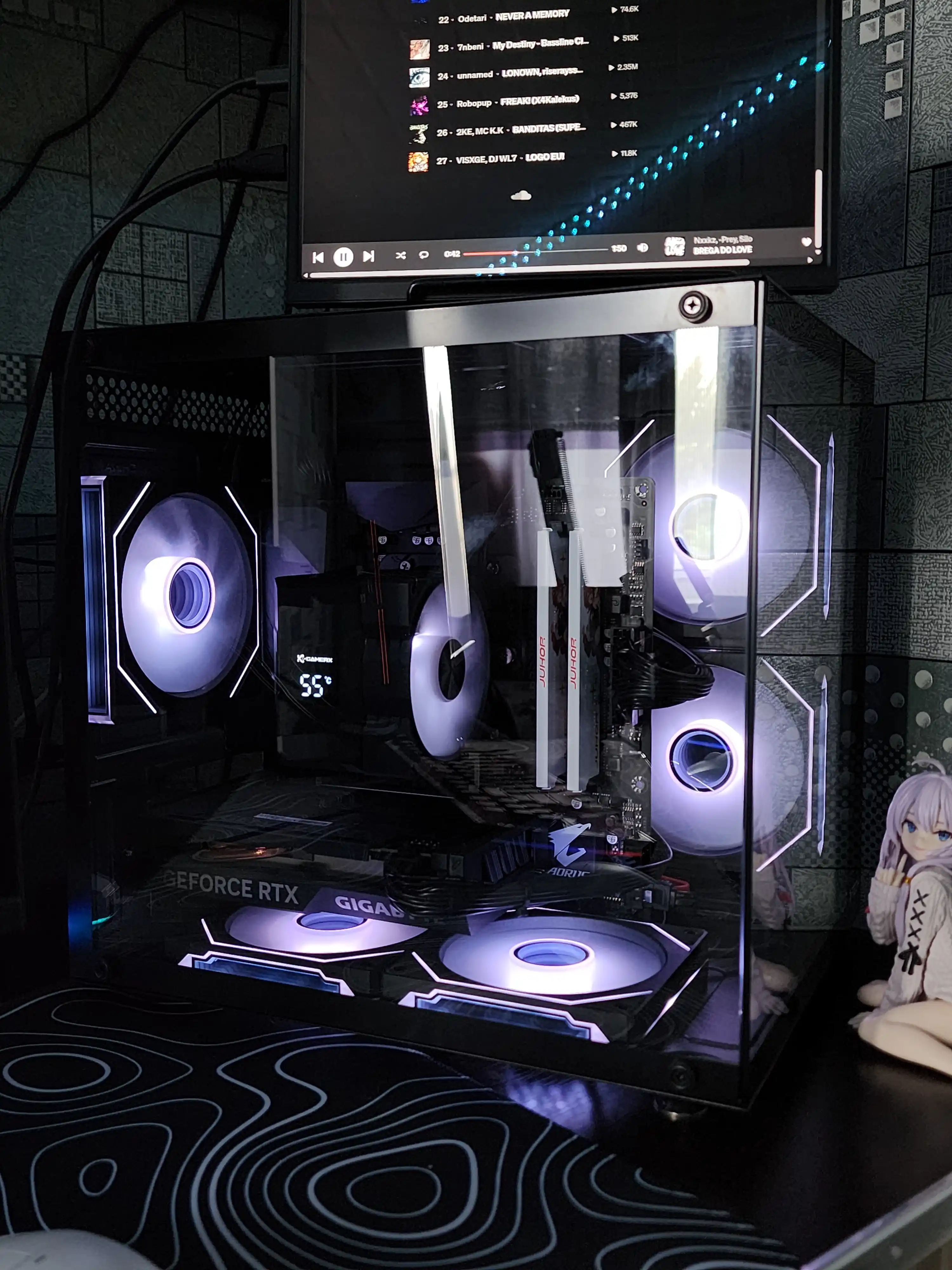 Игровой корпус XTECH X08 Aquarium RGB