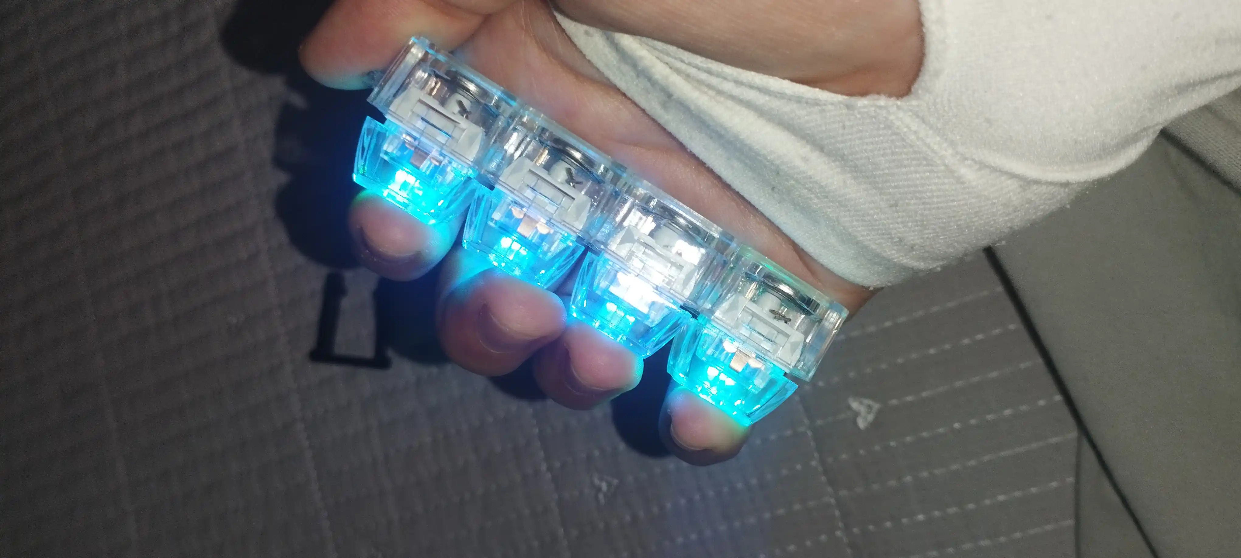 Анти стресс с LED-подсветкой