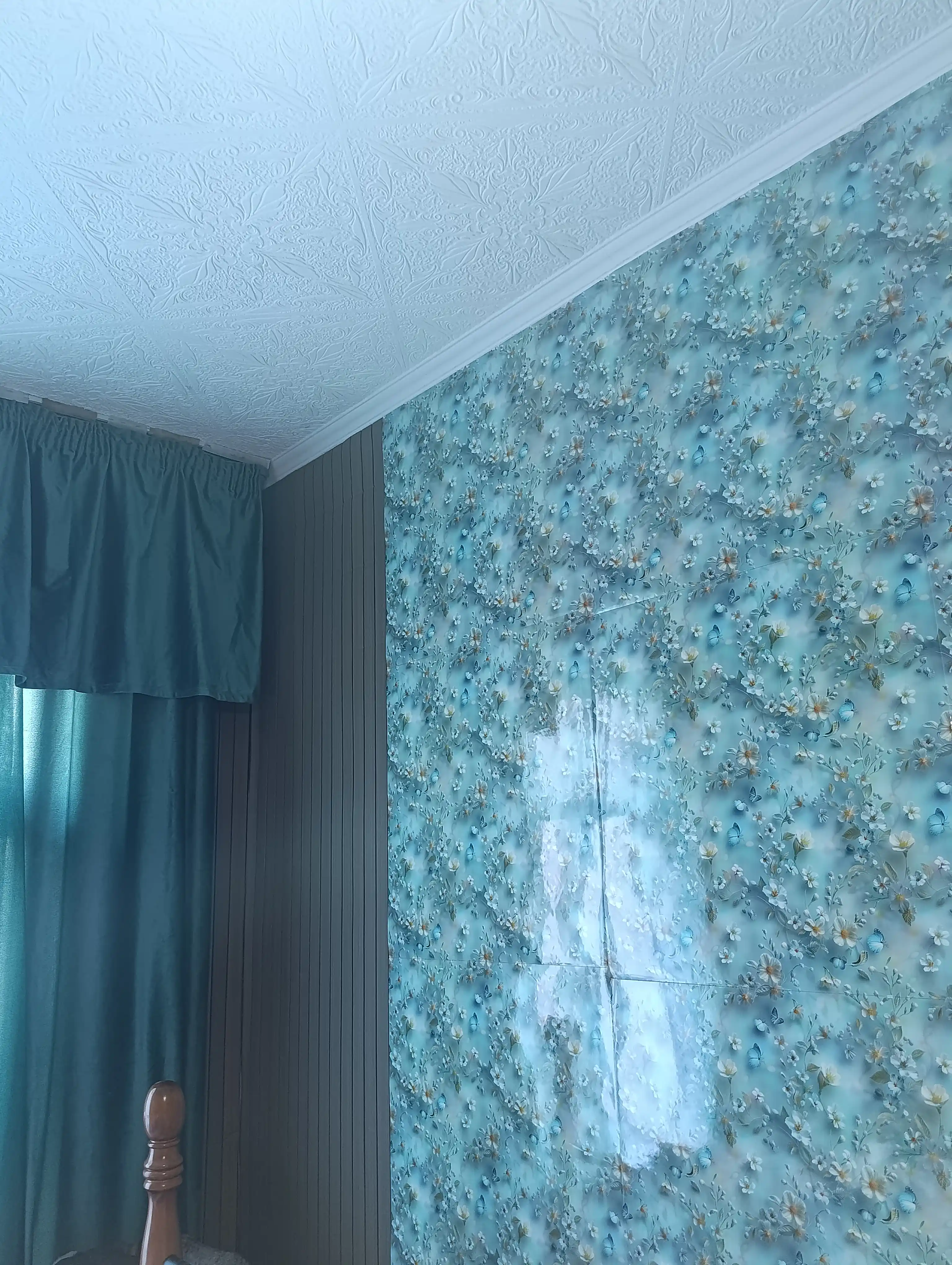 Devor uchun O‘zidan-o‘zi yopishadigan oboylar, 3D oboy panel, devor uchun dekor