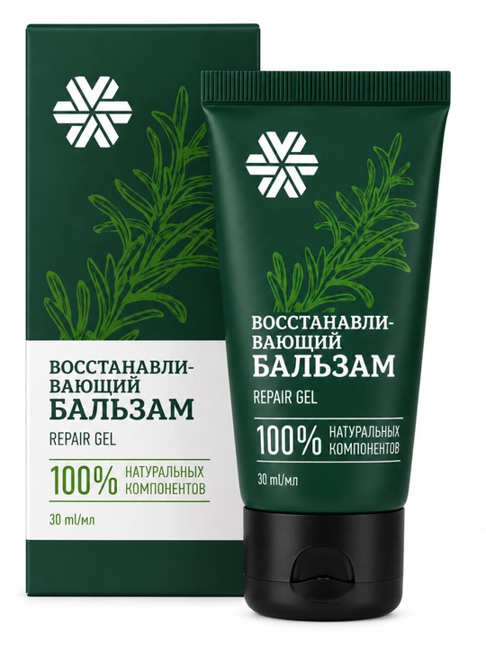 Тiklashtiruvchi balzam Sanavbar yelimi va Sibir giyohlarining ekstraktli, 30 ml - 