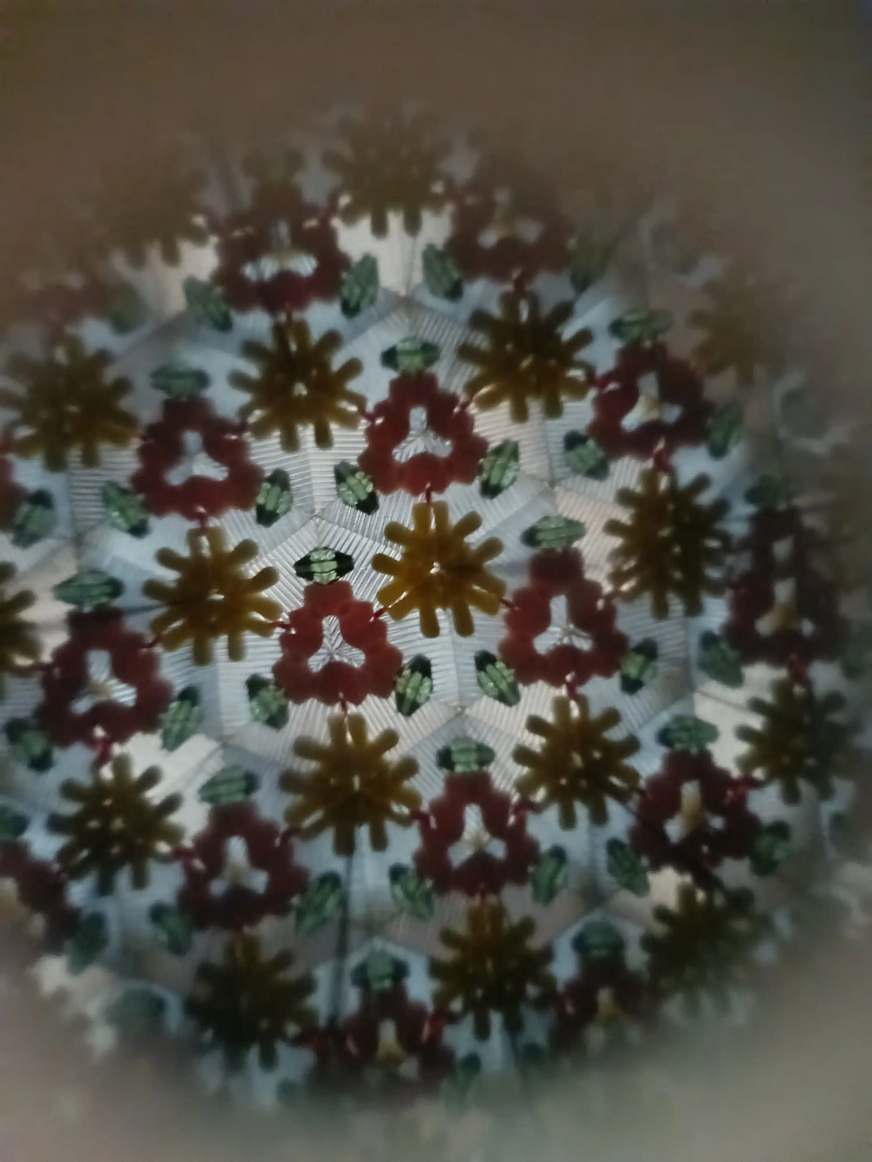 Bolalar uchun rangli kaleidoskop optik o‘yinchoq 16 sm