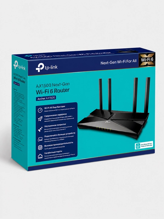 Wi-Fi 6 avlod routeri TP-Link Archer AX1500