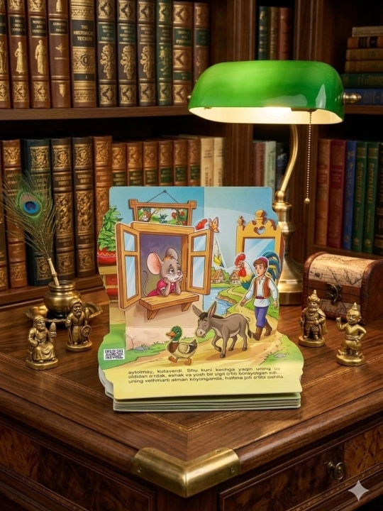 3D Pop-Up Книга «Волшебные Сказки» — чтение на 3 языках