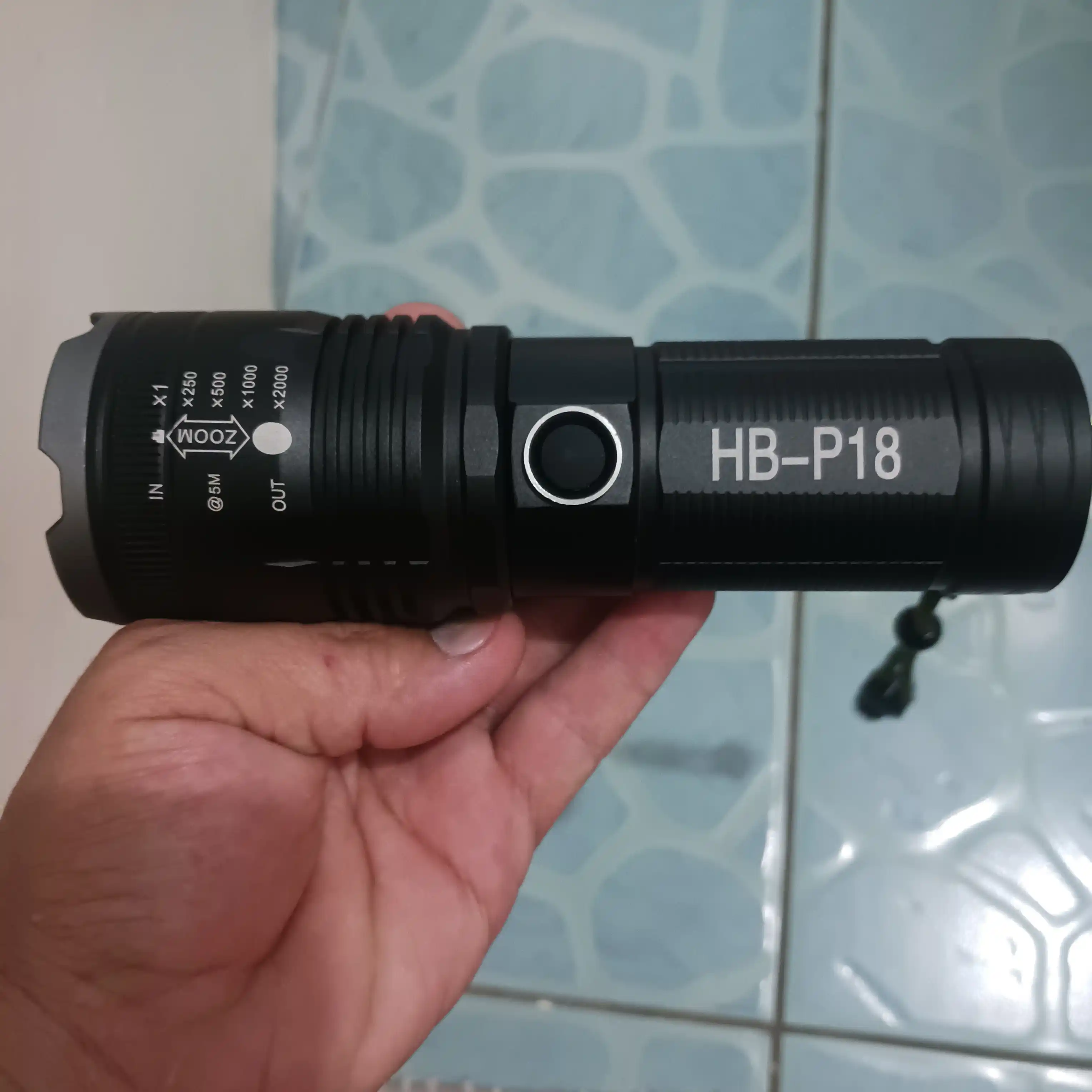 LaserLED Luminos diodli yorqin qo‘l chirog‘i HB-P18