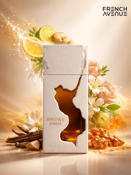 French Avenue Ravine Ginger Perfume Extract, Parfyumlangan Suv,  100 ml